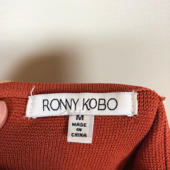 Ronny Kobo Alzata Asymmetrical Bodycon Dress - Picture 7 of 8